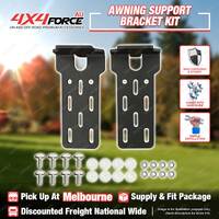 4X4FORCE Awning Support Bracket Kit - Universal for Awning Install MEL Stock