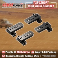 4X4FORCE Roof Rack Platform Bracket for Universal Ute Cabs With Tub Canopy MEL