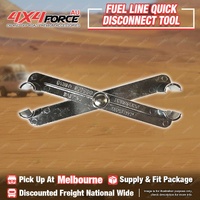 4X4FORCE Fuel Line Quick Disconnect Tool Suits 8mm & 10mm fuel lines MEL Stock