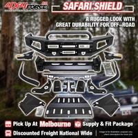 Safari Shield Bullbar U LOOP Guard Plate for Toyota Hilux Vigo 12-15 MEL Stock