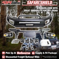 Safari Shield Bumper Bullbar U Loop for Mitsubishi Triton MQ 15-18  MEL Stock