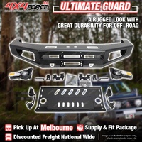 Ultimate Guard Front Bull Bar No Loop for Toyota Landcruiser 79 Series 12-23 MEL