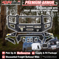 Premium Armor Front Bull Bar 3 Loop for Mitsubishi Pajero V97 2006-2016 MEL