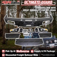 4X4FORCE Ultimate Guard No Loop Bumper Bull bar for Toyota LandCruiser 80 MEL