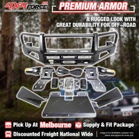 4X4FORCE Premium Armor Bumper Bullbar with 3 Loop for Nissan Patrol Y62 MEL
