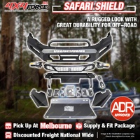 4X4FORCE Safari Shield U Loop Bumper Bull Bar for Isuzu D-max 21-23 MEL