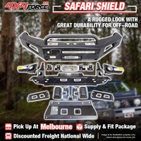 4X4FORCE Safari Shield U Loop Bumper Bull Bar for Mazda BT-50 11-20 MEL