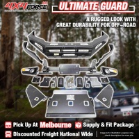 4X4FORCE Ultimate Guard No Loop Bumper Bull Bar for Toyota Hilux Rocoo 19-20 MEL
