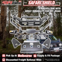 4X4FORCE Safari Shield U Loop Bumper Bull Bar for Toyota Hilux Rocoo 19-20 MEL