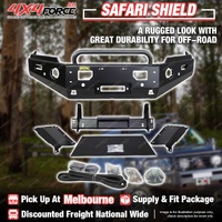 4X4FORCE Safari Shield U Loop Bumper Bull Bar for Mazda BT-50 2020-2024 MEL