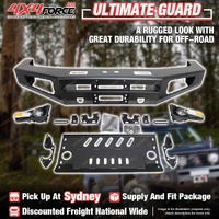 Ultimate Guard Front Bull Bar No Loop for Toyota Landcruiser 79 Series 12-23 SYD