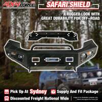 Safari Shield Front Bull Bar U Loop Bumper Bar for Ford Ranger PX T7 SYD Stock