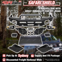 Safari Shield U Loop Bumper Bullbar for Toyota Landcruiser 100 Series SYD