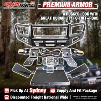 4X4FORCE Premium Armor Bumper Bullbar with 3 Loop for Nissan Patrol Y62 SYD