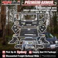 Premium Front Armor Bumper Bullbar with 3 Loop for Nissan Navara D40 11-On SYD