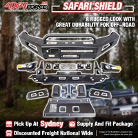 4X4FORCE Safari Shield U Loop Bumper Bull Bar for Mazda BT-50 11-20 SYD
