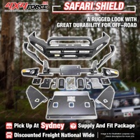 4X4FORCE Safari Shield U Loop Bumper Bull Bar for Toyota Hilux Rocoo 19-20 SYD