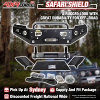 4X4FORCE Safari Shield U Loop Bumper Bull Bar for Mazda BT-50 2020-2025 SYD