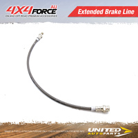 Rear 100mm - 125mm Extended Brake Hose for Toyota Landcruiser 80 105 non ABS