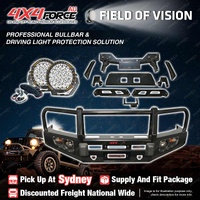 Armor Bumper Bullbar Skid Plate 3 LOOP light for Ford Ranger PX T6 SYD Stock