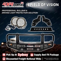 Armor Bumper Bullbar Skid Plate & LOOP light for Isuzu D-Max 17-19 SYD Stock