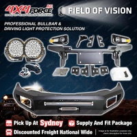 Ultimate Guard Bullbar No Loop Skid Plate Light for Mitsubishi Triton MQ SYD