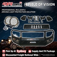 Armor Bullbar Skid Plate LOOP light for Mitsubishi Triton MQ 2015+ SYD Stock