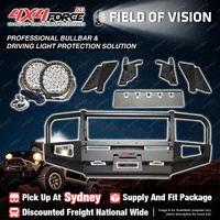 Armor Bullbar Guard Plate 3 LOOP light for Nissan Patrol Y61 05-on SYD Stock