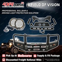 MEL Stock Armor Bumper Bullbar LOOP Skid Plate Drive light for Ford Ranger PX T7