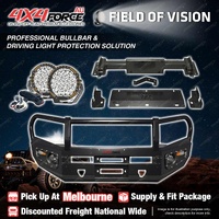 Armor Bumper Bullbar Skid Plate LOOP Drive light for Isuzu D-MAX 12-16 MEL Stock