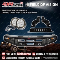 Ultimate Guard Bullbar No Loop Skid Plate Light for Isuzu D-Max 17-19 MEL Stock