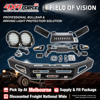 Ultimate Guard No Loop Bumper Bullbar Drive Lights for GWM Cannon 20+ MEL Stock