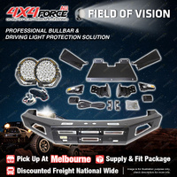 Ultimate Guard No Loop Bullbar Lights for Nissan Patrol Y62 Series 1-4 10-19 MEL