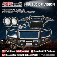 Premium Armor 3 Loop Bullbar Drive Lights for Toyota Prado 150 19-On MEL Stock