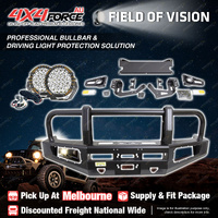 Premium Armor 3 Loop Bullbar Drive Lights for Suzuki Jimny 2008-2018 MEL Stock
