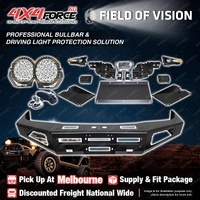 4X4FORCE Ultimate Guard No Loop Bullbar Lights for Toyota Landcruiser 100 MEL