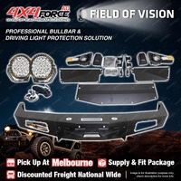 Ultimate Guard No Loop Bumper Bullbar Lights for Toyota Landcruiser 80 MEL