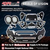 Safari Shield U Loop Bumper Bullbar Light for Toyota Prado 150 17-23 MEL