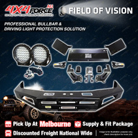 4X4FORCE Ultimate Guard No Loop Bullbar Lights for Toyota Landcruiser 105 MEL