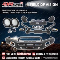 Safari Shield U Loop Bullbar Lights for Toyota Landcruiser 200 16-21 MEL