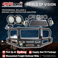 Premium Armor 3 Loop Bullbar Drive Lights for Suzuki Jimny 2019-2024 SYD Stock