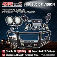 Premium Armor 3 Loop Bullbar Drive Lights for Ford Ranger T9 22-On SYD Stock