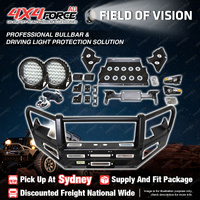 Premium Armor 3 Loop Bullbar Drive Lights for Toyota Hilux Rocoo 21-On SYD Stock