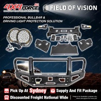 Premium Armor 3 Loop Bumper Bullbar Drive Lights for GWM Great Wall Tank 500 SYD
