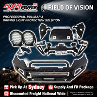 Safari Shield U Loop Bumper Bullbar Light for Toyota Prado 150 17-23 SYD