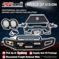 Safari Shield U Loop Bumper Bullbar Drive Light for Toyota FJ Cruiser SYD