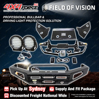 4X4FORCE Safari Shield U Loop Bullbar Lights for Toyota Landcruiser 200 Ser SYD