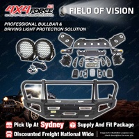 Premium Armor 3 Loop Bullbar Lights for Nissan Navara D40 Thai 06-11 SYD