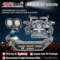 4X4FORCE Ultimate Guard No Loop Bullbar Lights for Toyota Hilux Rocoo 19-20 SYD