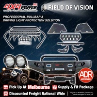 Safari Shield U Loop Bullbar Lights Side Steps for Toyota Hilux Vigo 05-11 MEL